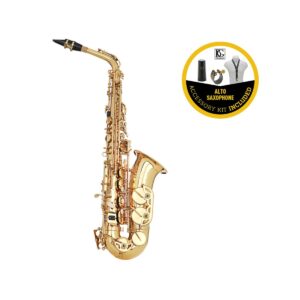 School Eb Alto Sax + BG accessories kit